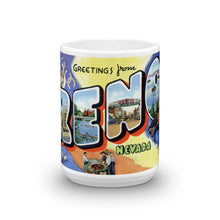 Greetings from Reno Nevada Unique Coffee Mug, Coffee Cup