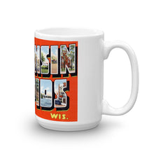 Greetings from Wisconsin Rapids Wisconsin Unique Coffee Mug, Coffee Cup