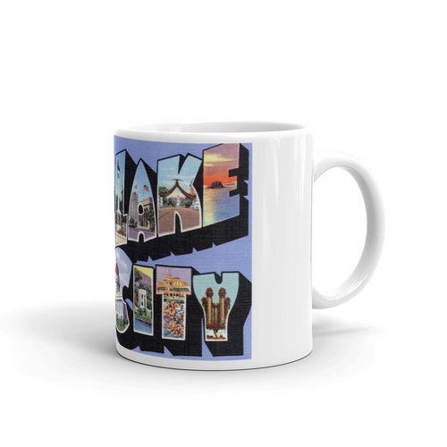 Greetings from Salt Lake City Utah Unique Coffee Mug, Coffee Cup 2