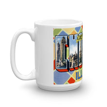 Greetings from Chicago Illinois Unique Coffee Mug, Coffee Cup 3