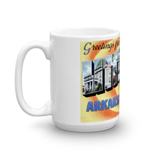 Greetings from Little Rock Arkansas Unique Coffee Mug, Coffee Cup 1
