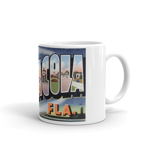 Greetings from Pensacola Florida Unique Coffee Mug, Coffee Cup 2