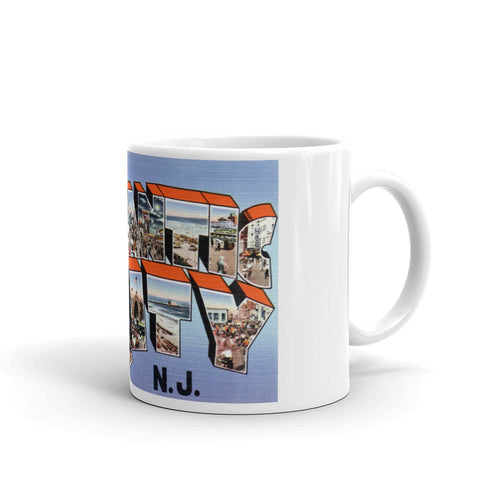 Greetings from Atlantic City New Jersey Unique Coffee Mug, Coffee Cup 2