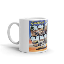 Greetings from Death Valley California Unique Coffee Mug, Coffee Cup