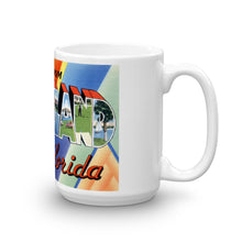 Greetings from Lakeland Florida Unique Coffee Mug, Coffee Cup