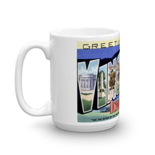 Greetings from Vincennes Indiana Unique Coffee Mug, Coffee Cup