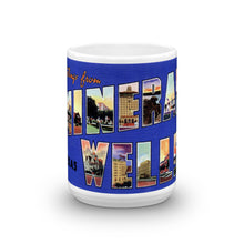 Greetings from Mineral Wells Texas Unique Coffee Mug, Coffee Cup