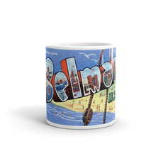 Greetings from Belmar New Jersey Unique Coffee Mug, Coffee Cup 1