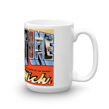 Greetings from Gladstone Michigan Unique Coffee Mug, Coffee Cup