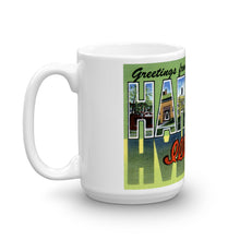 Greetings from Harvard Illinois Unique Coffee Mug, Coffee Cup