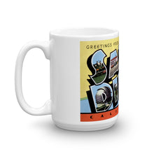 Greetings from San Diego California Unique Coffee Mug, Coffee Cup 4