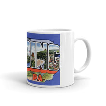 Greetings from Reading Pennsylvania Unique Coffee Mug, Coffee Cup 1
