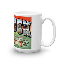 Greetings from Lubbock Texas Unique Coffee Mug, Coffee Cup