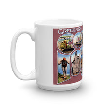Greetings from Coney Island New York Unique Coffee Mug, Coffee Cup 1