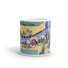 Greetings from Massachusetts Unique Coffee Mug, Coffee Cup 2