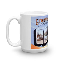 Greetings from Boston Massachusetts Unique Coffee Mug, Coffee Cup 1