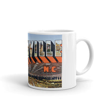 Greetings from Greenville North Carolina Unique Coffee Mug, Coffee Cup