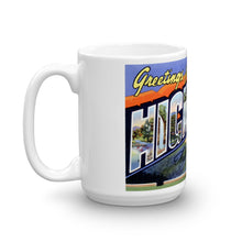 Greetings from Highlands North Carolina Unique Coffee Mug, Coffee Cup