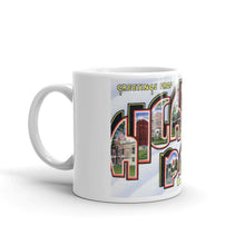 Greetings from Highland Park Illinois Unique Coffee Mug, Coffee Cup
