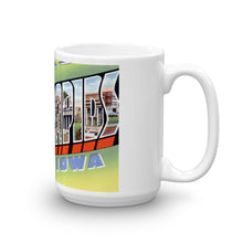 Greetings from Cedar Rapids Iowa Unique Coffee Mug, Coffee Cup